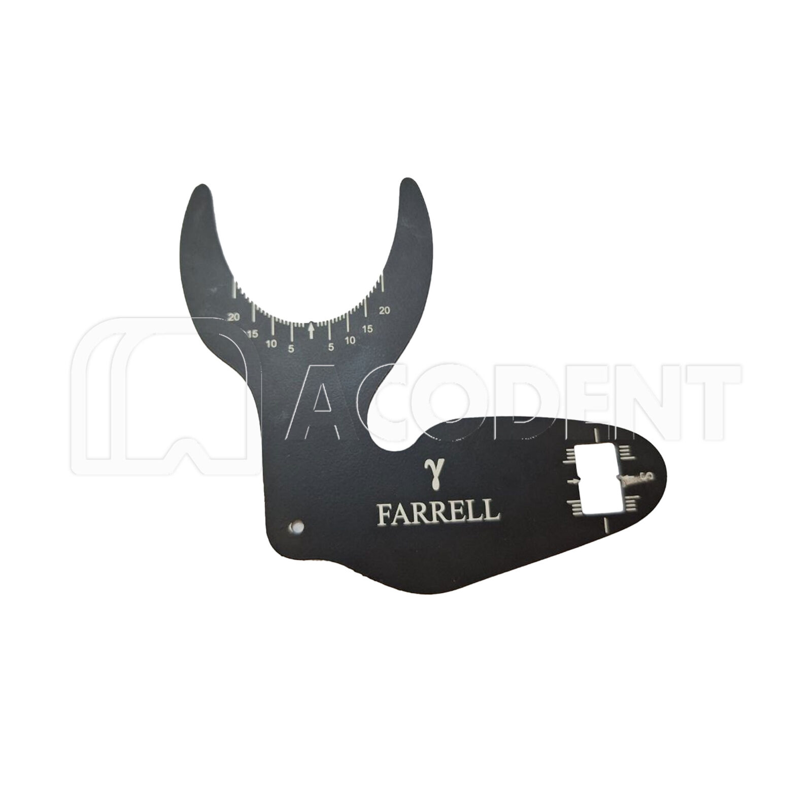 پک گیج قرینه‌سازی Farrell برای اندازه‌گیری دقیق و ایجاد تقارن در دندان‌های قدامی​